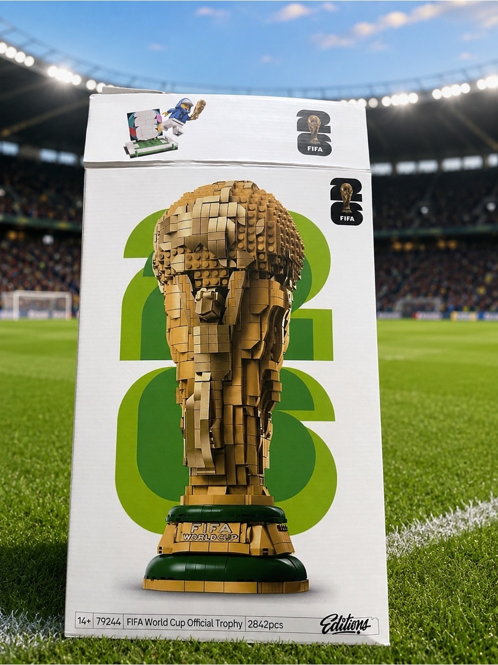 LEGO FIFA World Cup 2026 Official Trophy Brand new  - Open Box Read Description